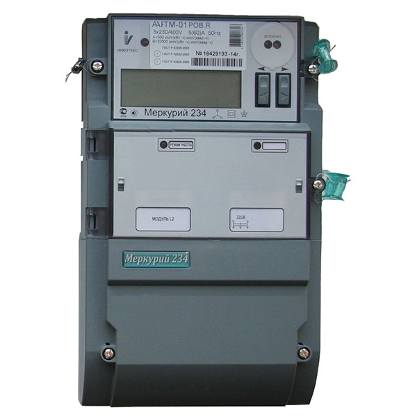 Электросчетчик Меркурий 234 АRTM-01POBR.R 5-60А 230/400В многотарифный RS-485 ЖКИ встр. силовое реле
