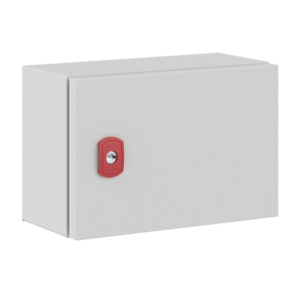 Навесной металлический влагозащищенный шкаф DKC ST 200х300х150мм с монтажной платой IP66