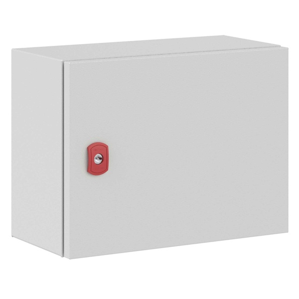 Навесной металлический влагозащищенный шкаф DKC ST 300x400x200мм с монтажной платой IP66