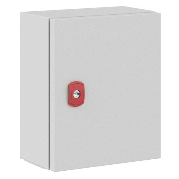 Навесной металлический влагозащищенный шкаф DKC ST 300x250x150мм с монтажной платой IP66