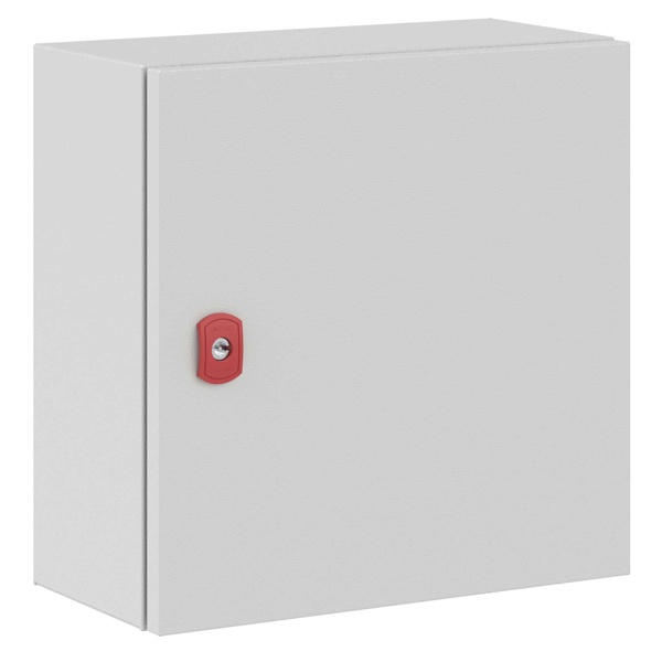 Навесной металлический влагозащищенный шкаф DKC ST 400x400x200мм с монтажной платой IP66