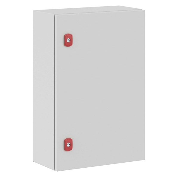 Навесной металлический влагозащищенный шкаф DKC ST 600x400x200мм с монтажной платой IP66