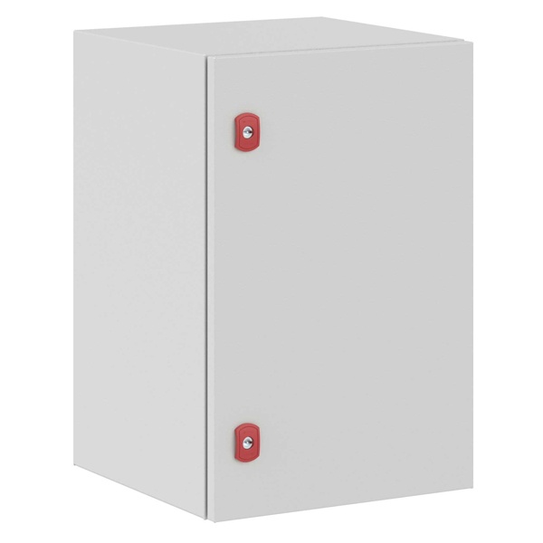 Навесной металлический влагозащищенный шкаф DKC ST 600x400x400мм с монтажной платой IP66