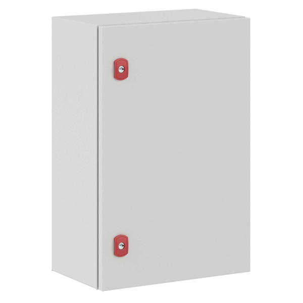 Навесной металлический влагозащищенный шкаф DKC ST 600x400x250мм с монтажной платой IP66