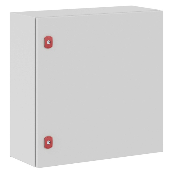 Навесной металлический влагозащищенный шкаф DKC ST 600x600x250мм с монтажной платой IP66