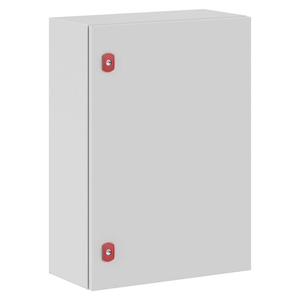 Навесной металлический влагозащищенный шкаф DKC ST 700x500x250мм с монтажной платой IP66