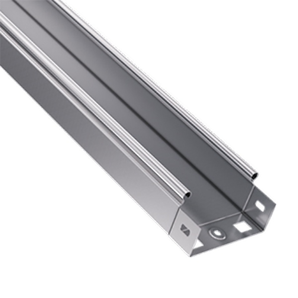 Лоток листовой DKC неперфорированный S3 50х50 мм L3000 оцинкованный