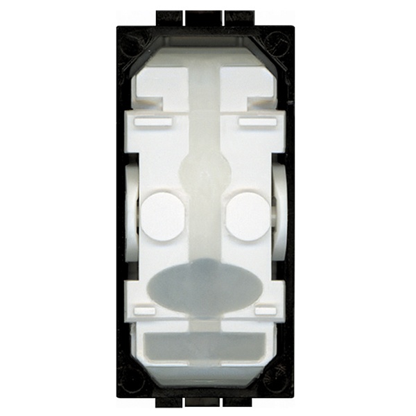 Выключатель 1 модуль 16А автоматические клеммы без клавиши LivingLight