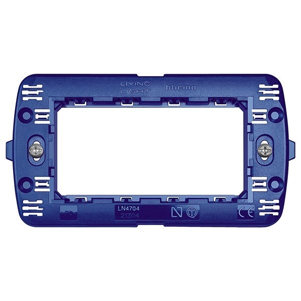 Суппорт пластиковый на винтах 4 модуля LivingLight