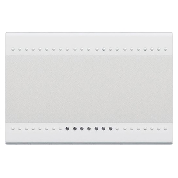 Клавиша с подсветкой высокой яркости 3 модуля LivingLight Белый