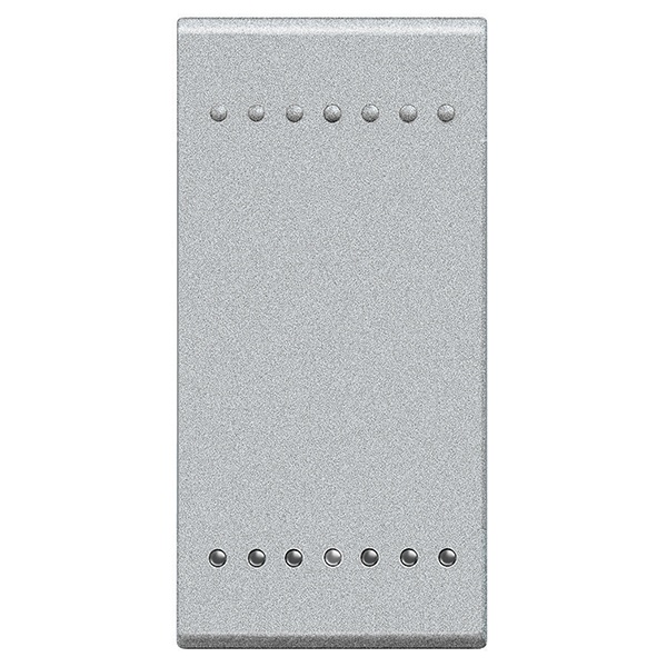 Клавиша с подсветкой 1 модуля LivingLight Алюминий