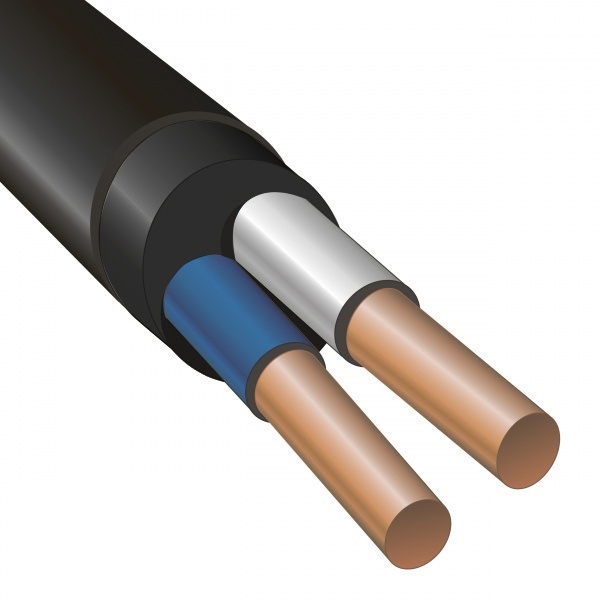 Кабель силовой Электрокабель НН ППГнг(А)-HF 2х1,5 безгалогенный ГОСТ 31996