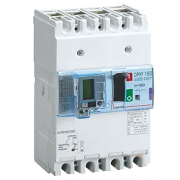 Дифавтомат Legrand 4P 100A тип A трехфазный электромеханический 16кА селективный DPX3 160 (дифференциальный автомат, АВДТ)