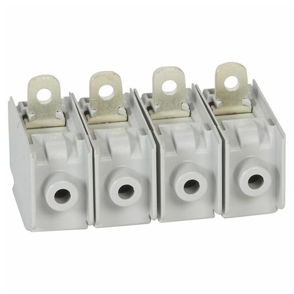 Комплект из 4 торцевых зажимов 1x120мм (1x150), шина 18мм для DPX3 160