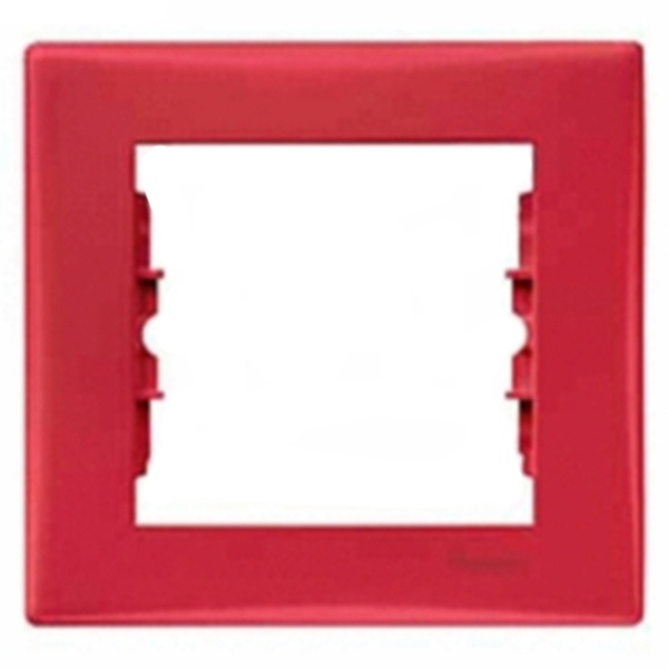 Рамка Sedna 1 пост, красная