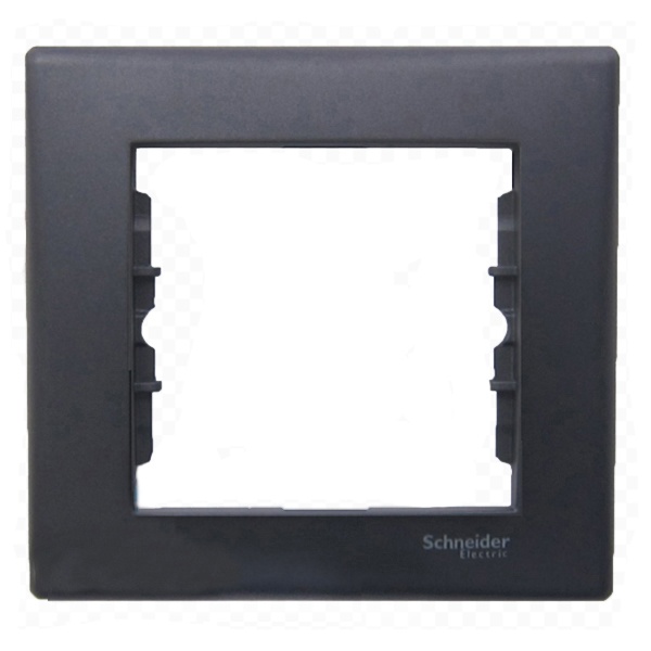 Рамка Sedna 1 пост, графит