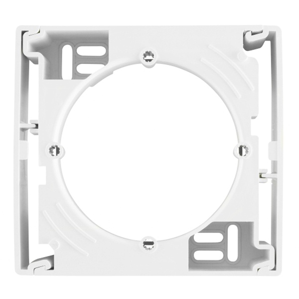 Коробка для наружного монтажа 1 пост Sedna, белый