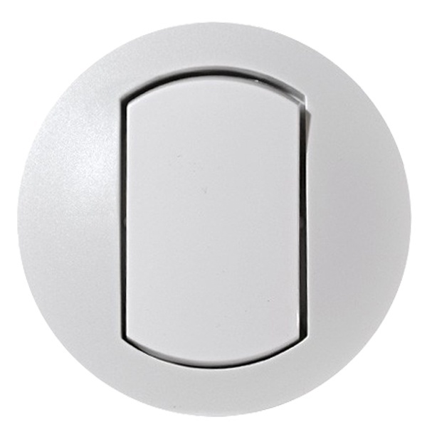 Накладка выключателя IP44 Legrand Celiane Белая