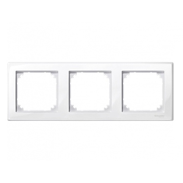 Рамка 3-ая M-Smart Merten Полярно-белый