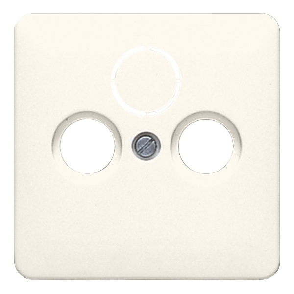 Накладка телевизионной розетки Jung CD TV+FM+(SAT) Слоновая кость (бежевый)
