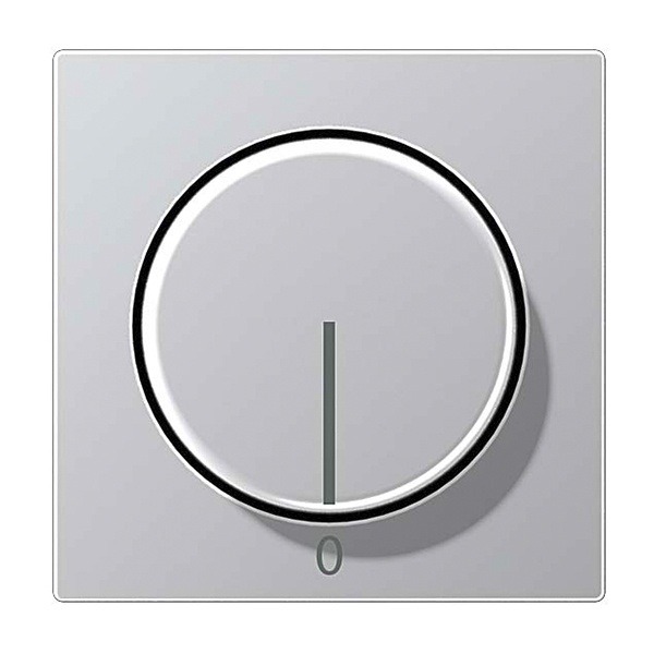 Накладка регулятора Jung A частоты вращения двигателя (арт.:245.20) Алюминий