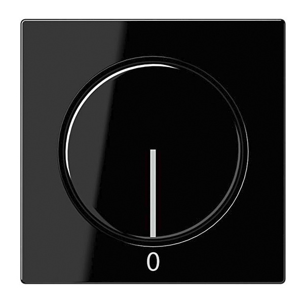 Накладка регулятора Jung A частоты вращения двигателя (арт.:245.20) Черный