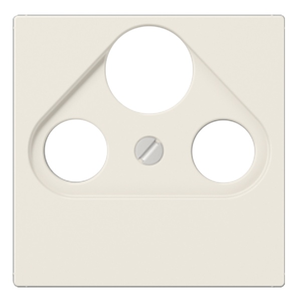 Накладка телевизионной розетки Jung ECO Profi TV+FM+SAT Слоновая кость (бежевый)