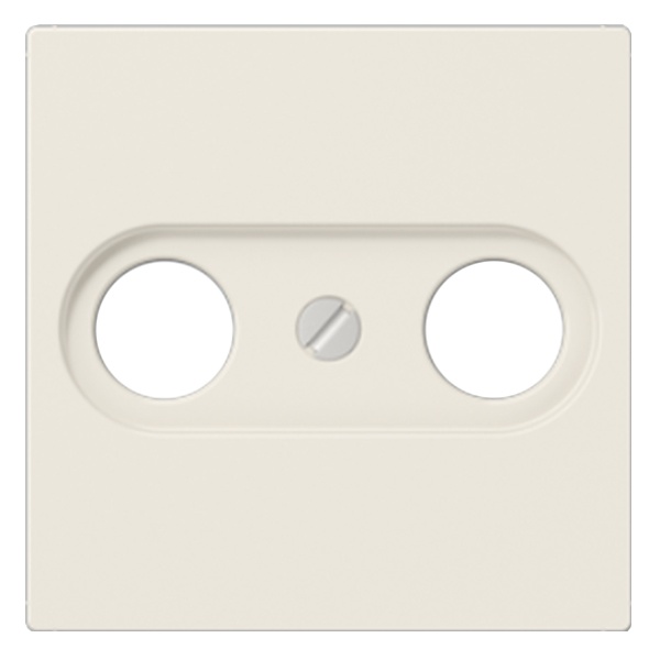 Накладка телевизионной розетки Jung ECO Profi TV-SAT(FM) Слоновая кость (бежевый)