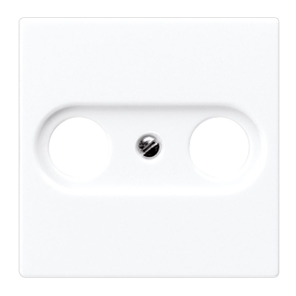 Накладка телевизионной розетки Jung ECO Profi TV-SAT(FM) Белый