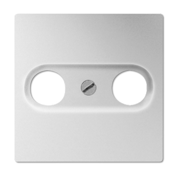 Накладка телевизионной розетки Jung A TV-SAT(FM) Алюминий