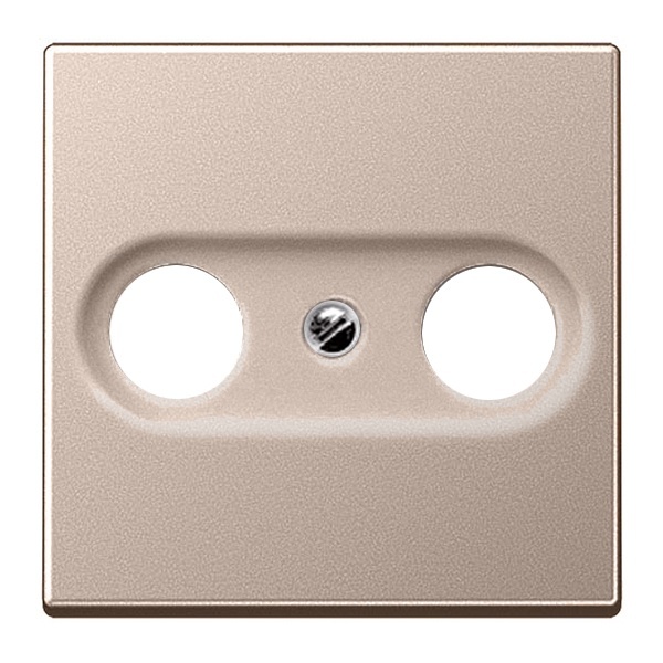 Накладка телевизионной розетки Jung A TV-SAT(FM) Шампань