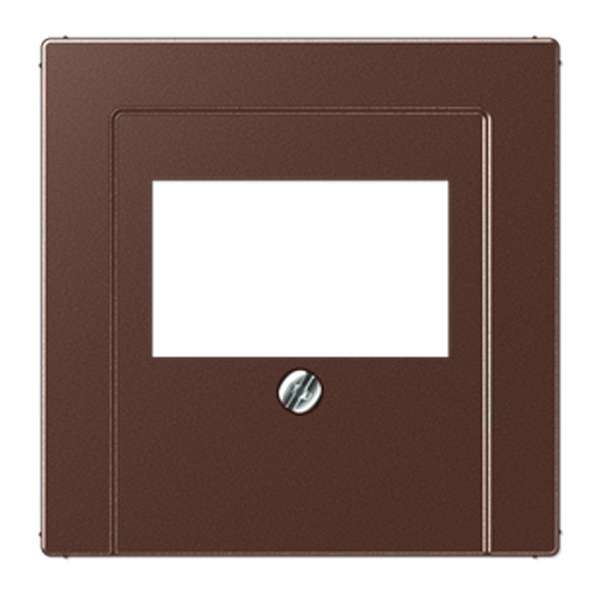 Накладка для USB Jung A зарядки и акустических розеток Мокко