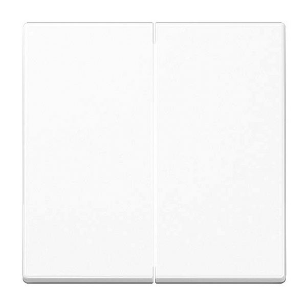 Клавиша 2-ая Jung A для двухклавишного выключателя Белый