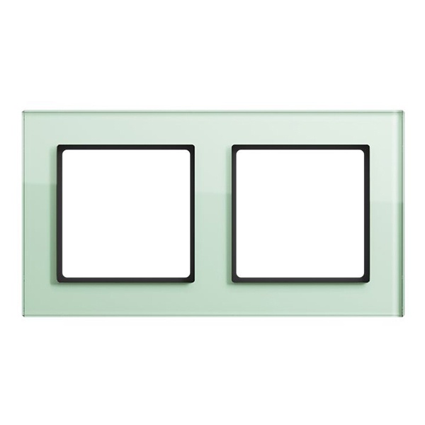 Рамка 2-ая стекло Jung A Creation Матовый