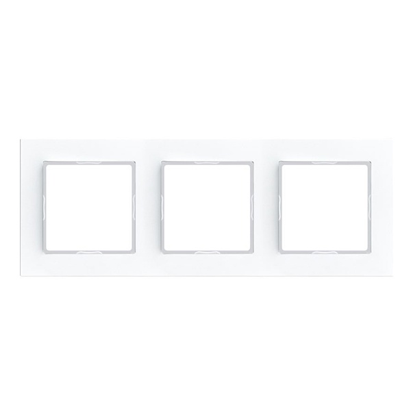 Рамка 3-ая Jung A Creation Белый