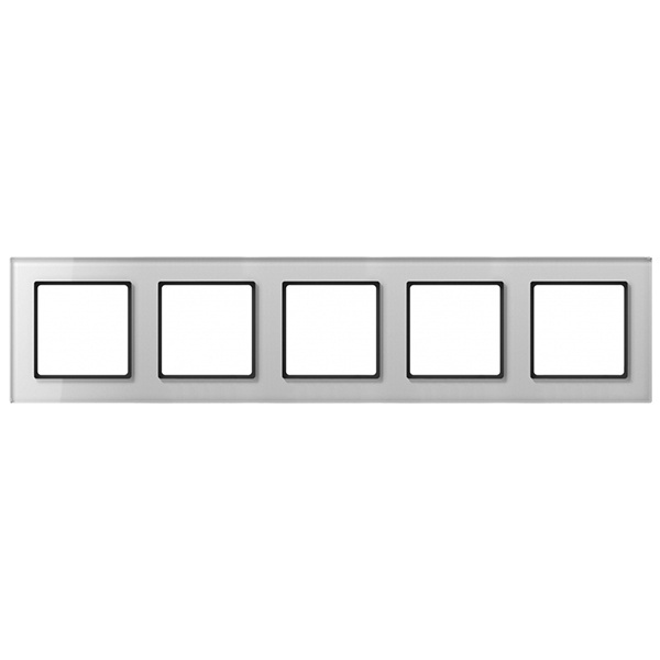 Рамка 5-ая стекло Jung A Creation Белый