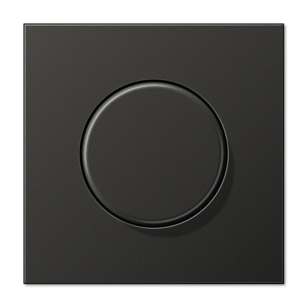 Накладка Jung LS для поворотного диммера Антрацит