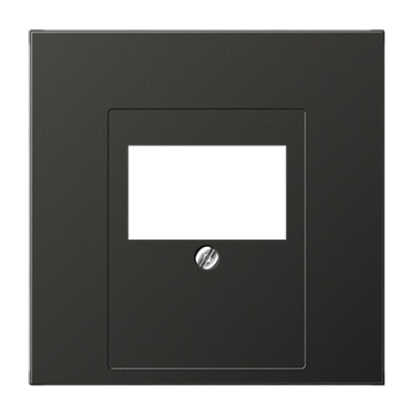 Накладка для USB зарядки Jung LS и акустических розеток Антрацит