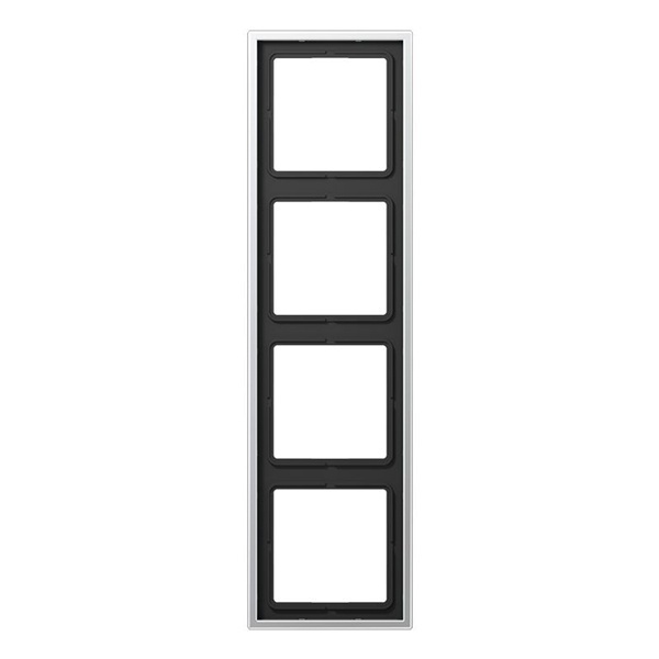 Рамка 4-ая Jung LS Алюминий