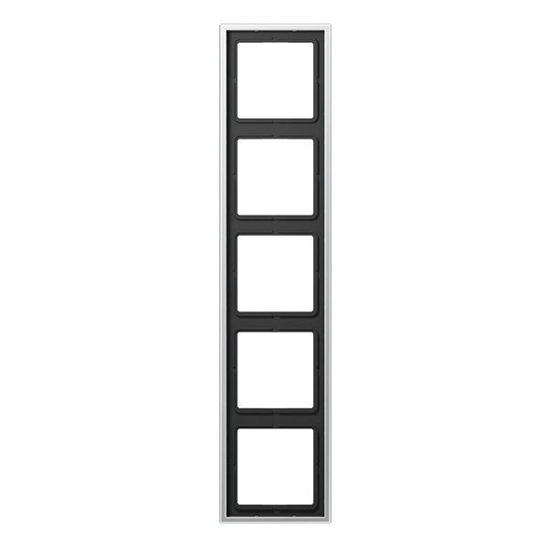 Рамка 5-ая Jung LS Алюминий