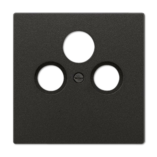 Накладка Jung LS телевизионной розетки TV+FM+SAT Антрацит