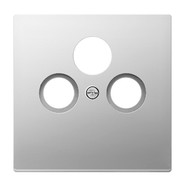 Накладка Jung LS телевизионной розетки TV+FM+SAT Алюминий