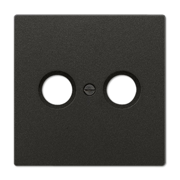 Накладка Jung LS телевизионной розетки TV-SAT(FM) Антрацит