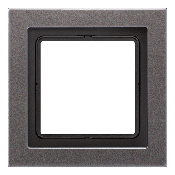 Рамка 1-ая Jung LS-design Антрацит