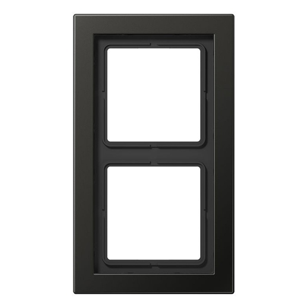 Рамка 2-ая Jung LS-design Антрацит