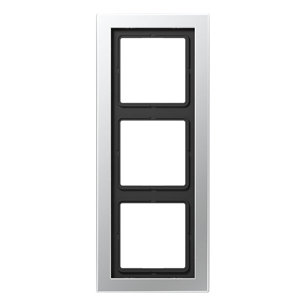 Рамка 3-ая Jung LS-design Алюминий