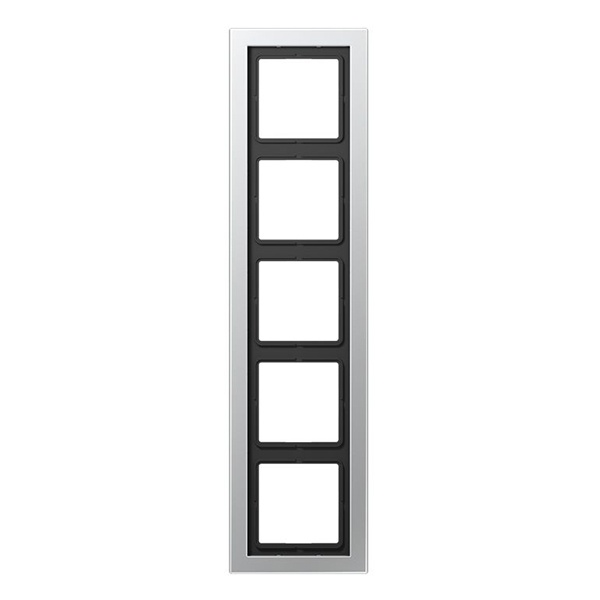 Рамка 5-ая Jung LS-design Алюминий