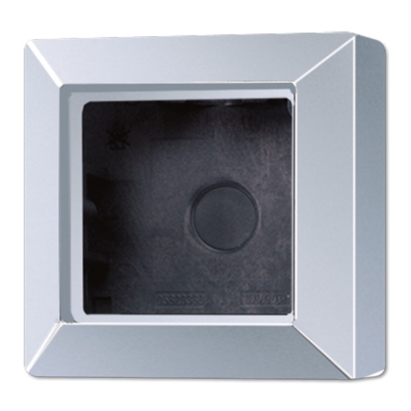 Коробка для накладного монтажа Jung A 1-ая Алюминий
