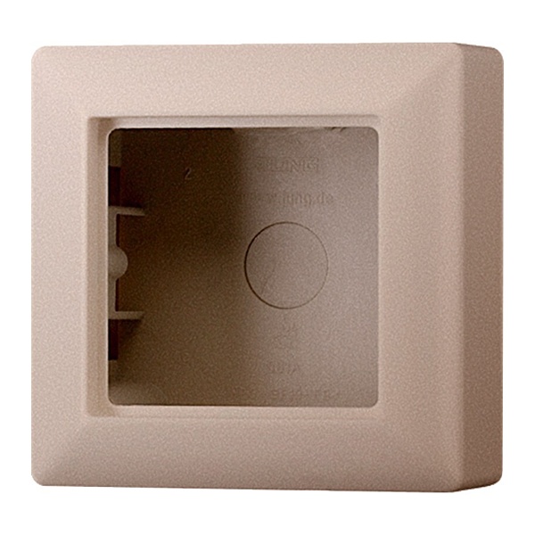 Коробка для накладного монтажа Jung A 1-ая Шампань