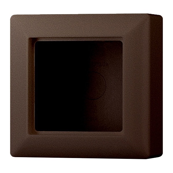 Коробка для накладного монтажа Jung A 1-ая Мокко